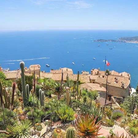 Eze - Appartement Dans Bas De Villa Avec Piscine Pres De Monaco Exterior photo